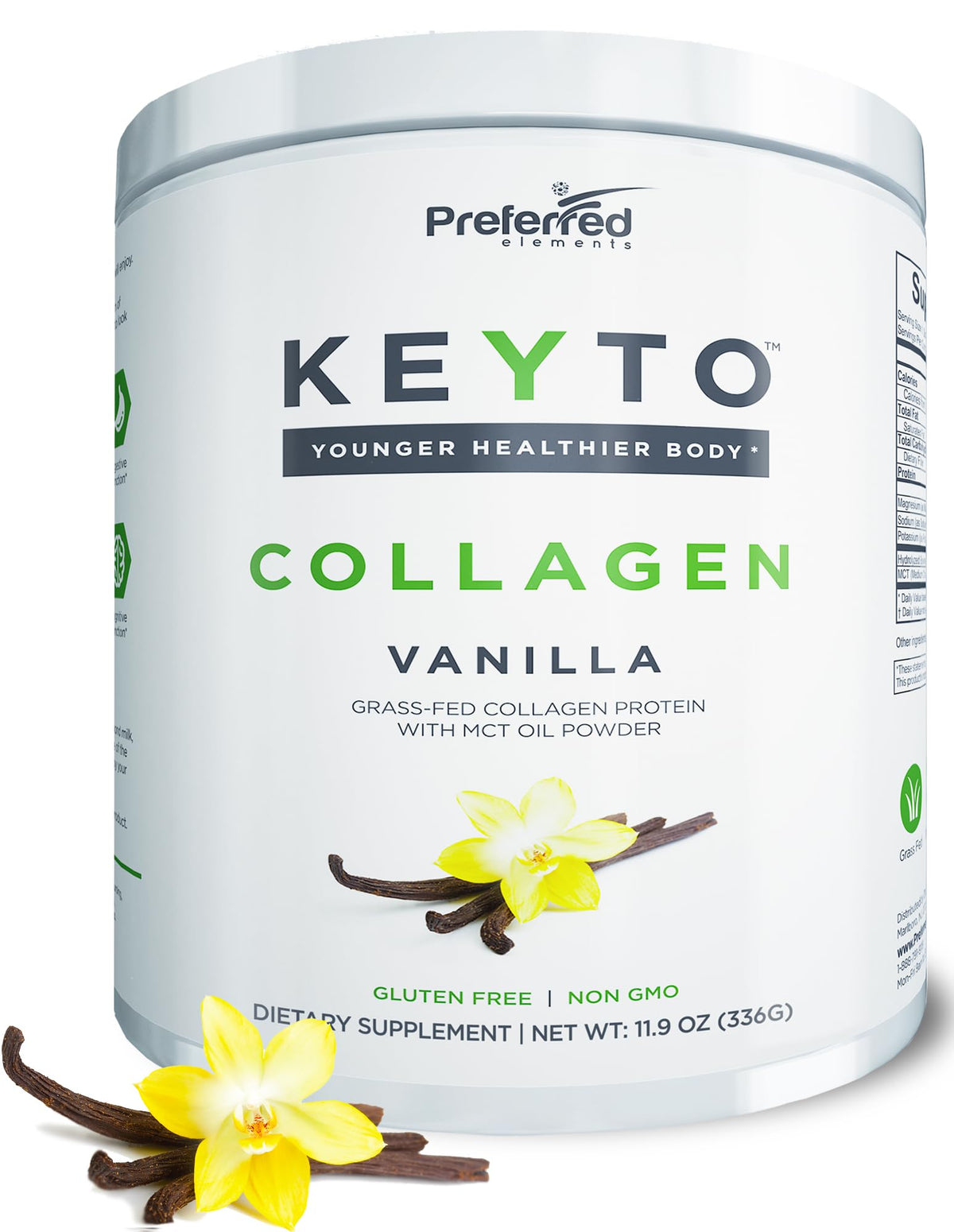 Preferred Elements KEYTO Vanilla en bote, ideal para iniciar el día