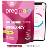 Pregmate 25 tiras, útil para planificación familiar.