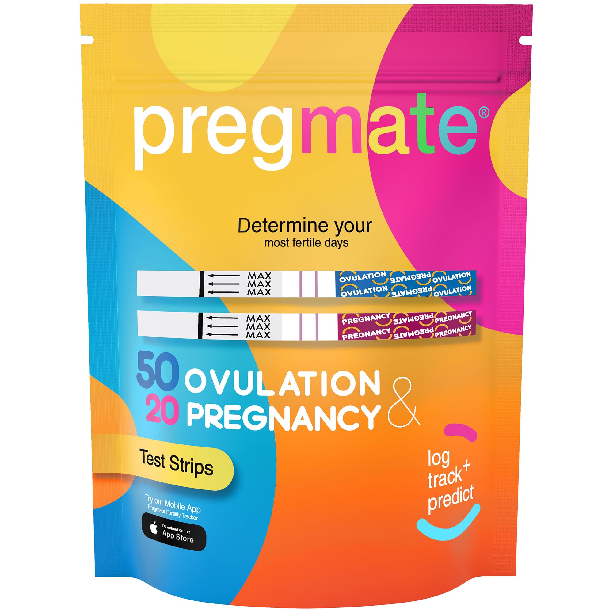 PREGMATE tiras de ovulación, lectura clara para identificar días fértiles