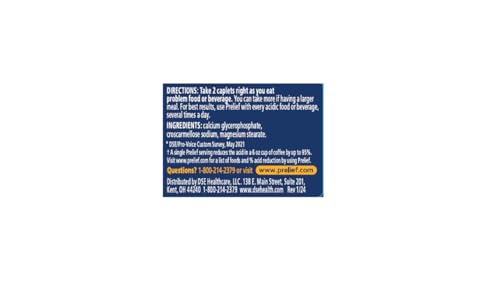Botella de Prelief para almacenamiento seguro y limpio.