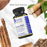 Premier DHEA derivada de yam silvestre, fórmula vegana