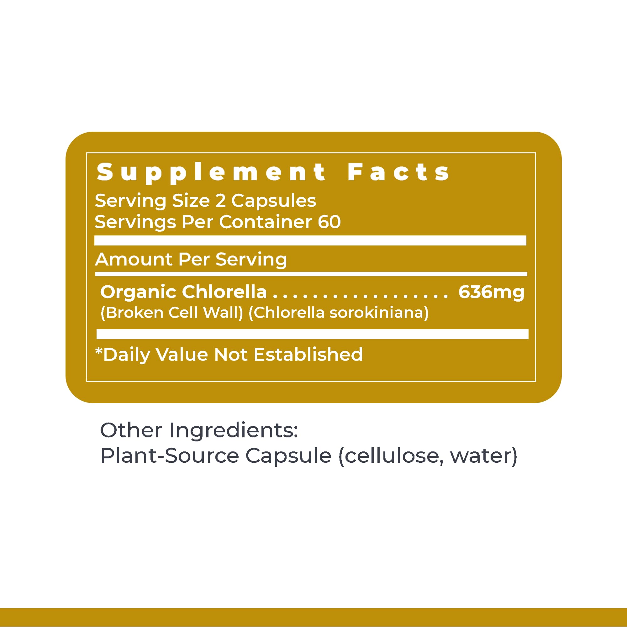 Premier Research Labs Medi Chlorella FX cápsulas orgánicas con clorofila para antioxidante natural