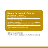 Premier Research Labs Medi Chlorella FX cápsulas orgánicas con clorofila para antioxidante natural