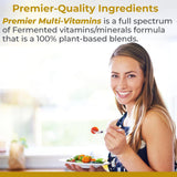 Premier Research Labs Multivitamínico: etiqueta visible impulsando la salud general