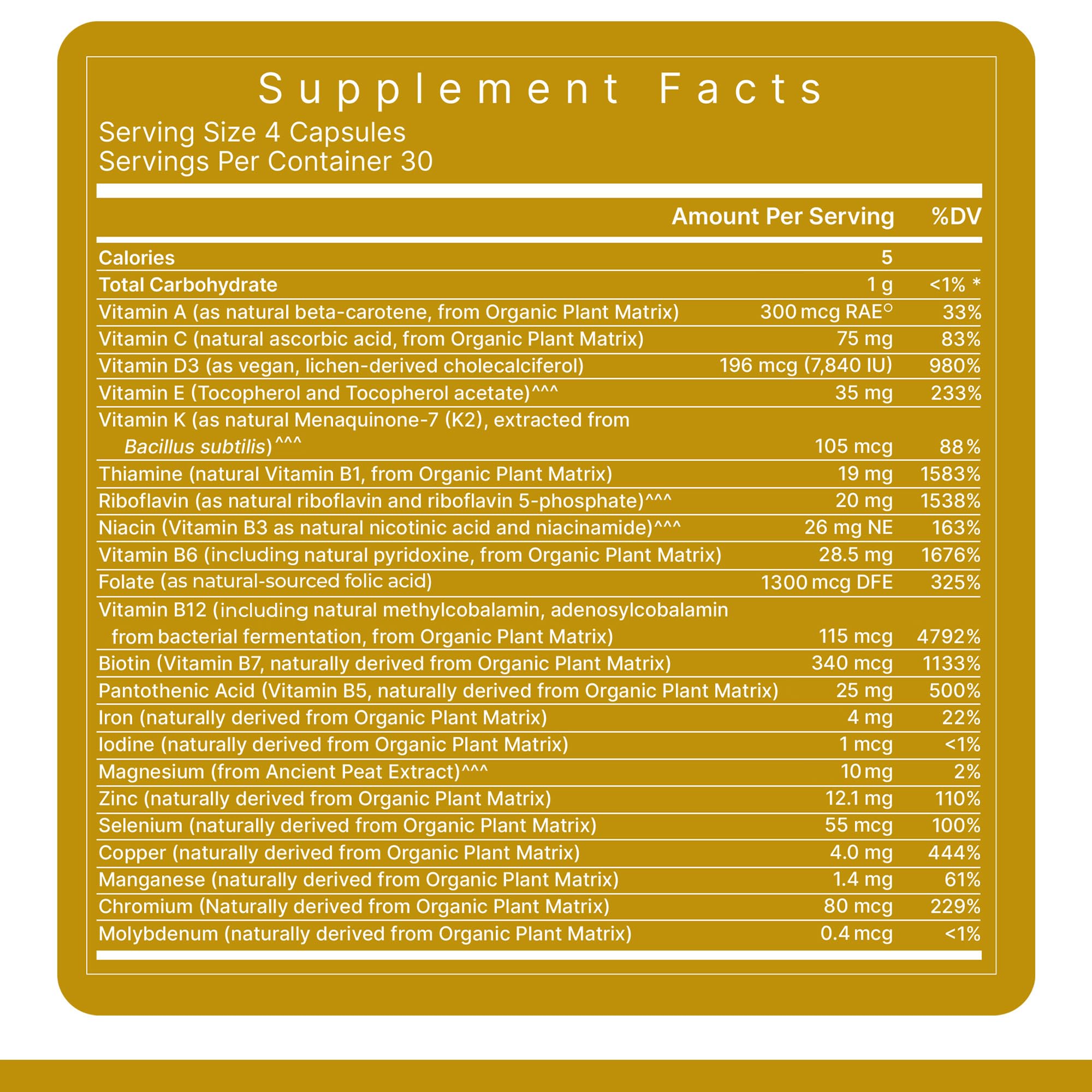 Premier Research Labs Multivitamínico: opción vegana sin gluten ni soja