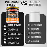 Uso diario sencillo con MSM y cúrcuma en gomitas Premium Select Nutrition.