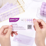 Premom caja kit ovulación muestra conjunto de pruebas para uso doméstico.