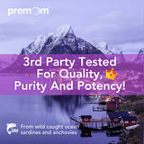 Premom Control de Calidad: pruebas de laboratorio independientes para pureza