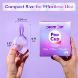 Premom copas urinarias para pruebas de embarazo en casa.