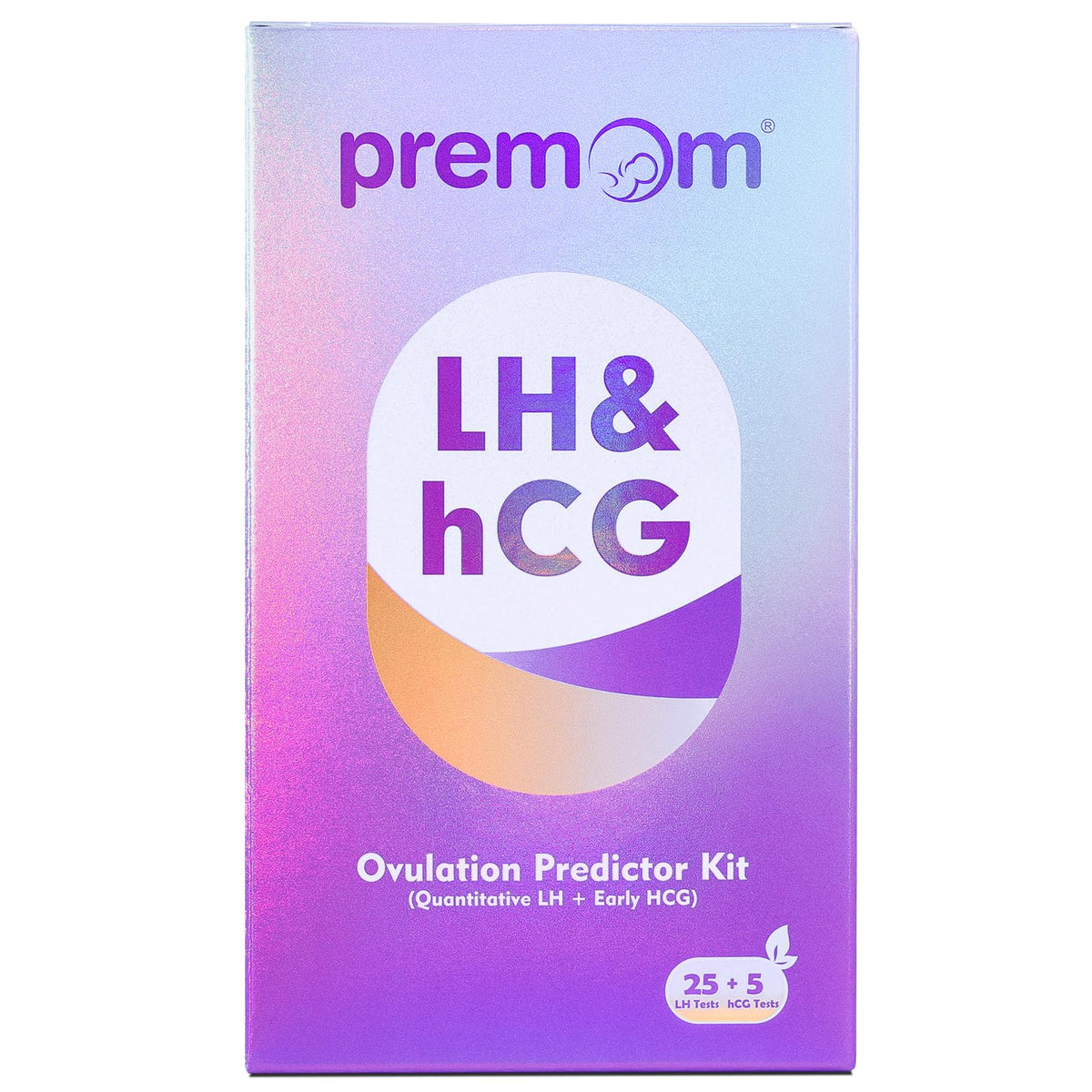 Premom kit ovulación cuantitativa muestra tiras de prueba para predecir días fértiles con precisión.