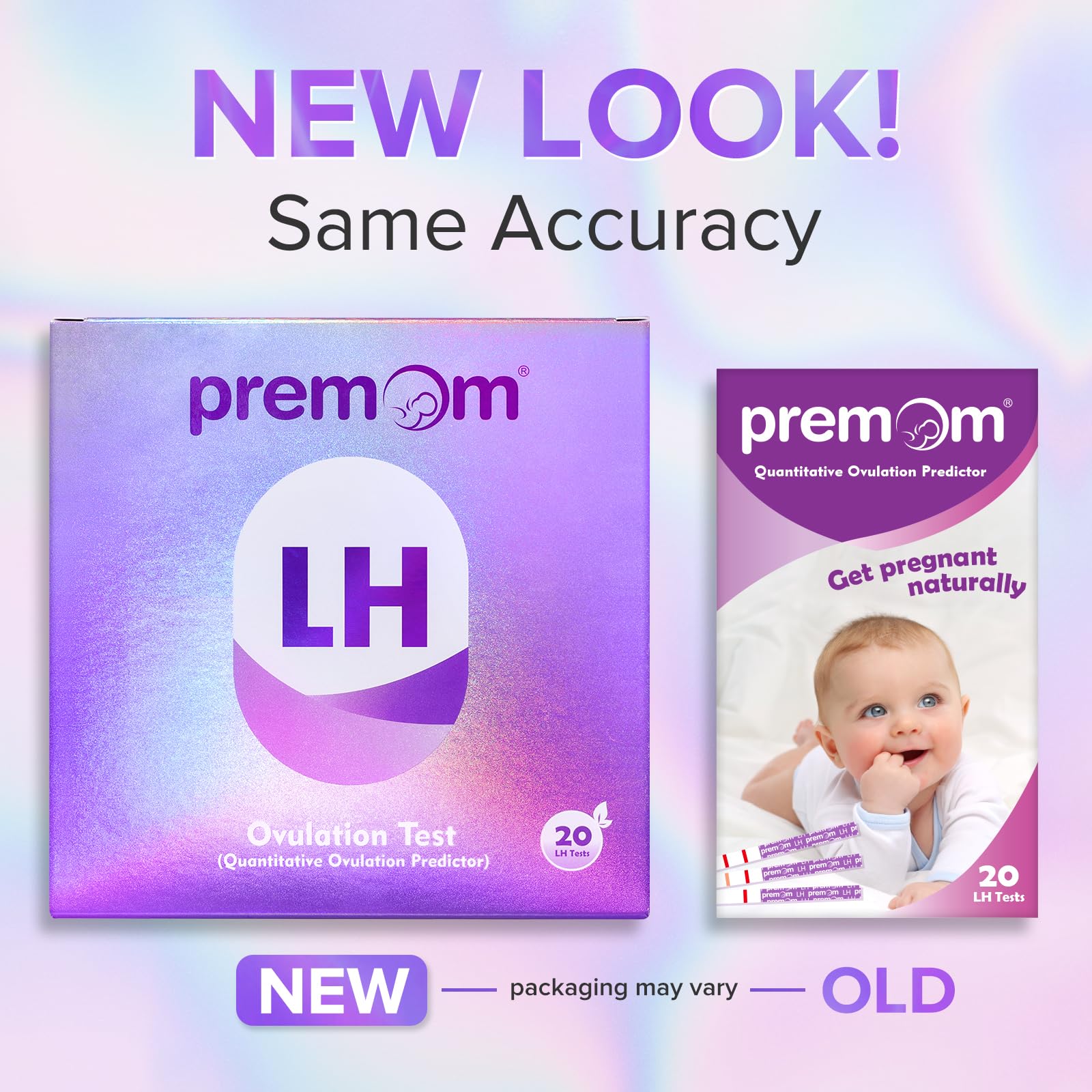 Premom lector digital ovulación aplicación muestra resultados numéricos para seguimiento detallado.