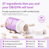 Premom Omega-3 DHA: frasco de cápsulas para desarrollo y bienestar durante la gestación