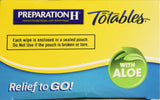 Preparation H Totables con hamamelis para alivio suave y rápido