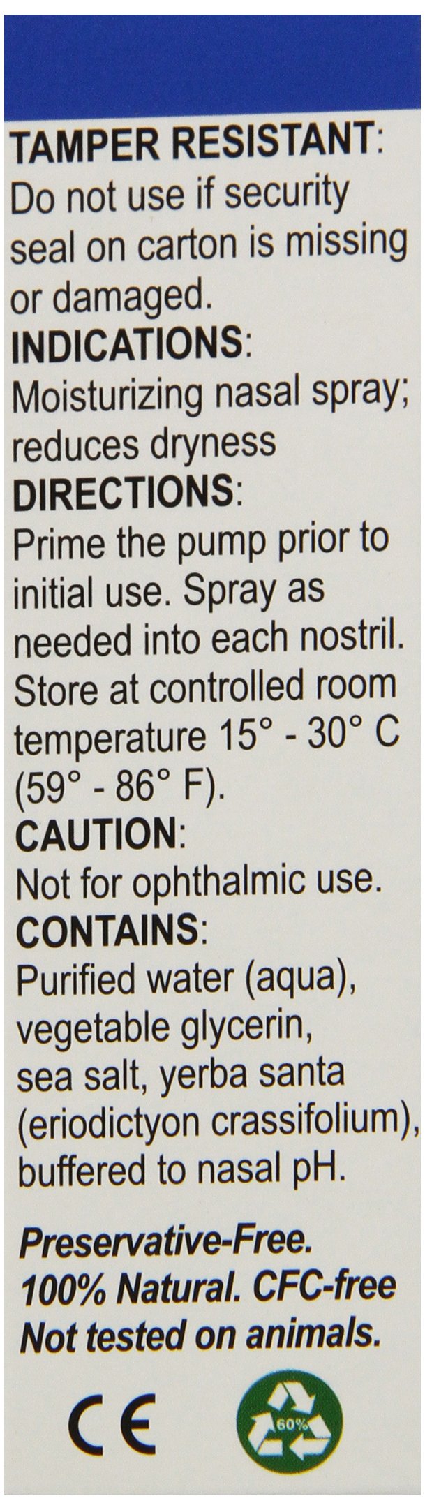 Pretz spray nasal envase no aerosol; uso fácil en cualquier momento.