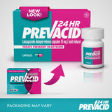 Prevacid 24HR cápsulas con liberación retardada, protección de 24 horas