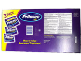 Prilosec tabletas en blister visibles, para el alivio diario de la acidez