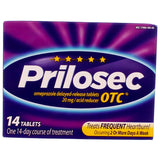 Prilosec botella con tabletas para uso diario y comodidad