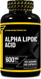 Primaforce alfa-lipoico 600 mg botella, soporte antioxidante para uso diario