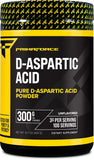 Primaforce Ácido D-aspártico 300 g frasco, ideal para uso diario en entrenamiento