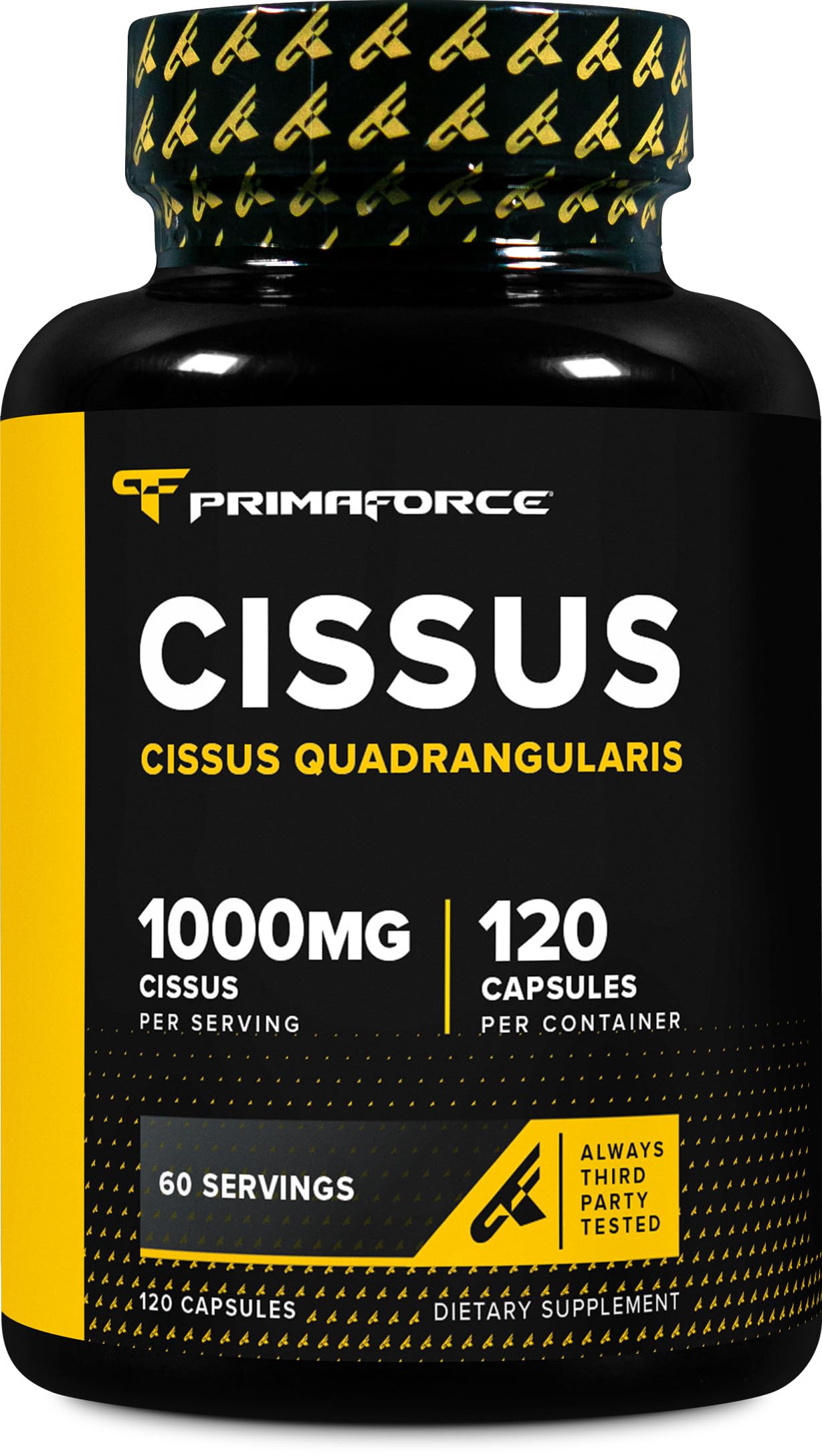 Primaforce Cissus Quadrangularis Extract cápsulas fáciles de tragar para apoyar la movilidad diaria