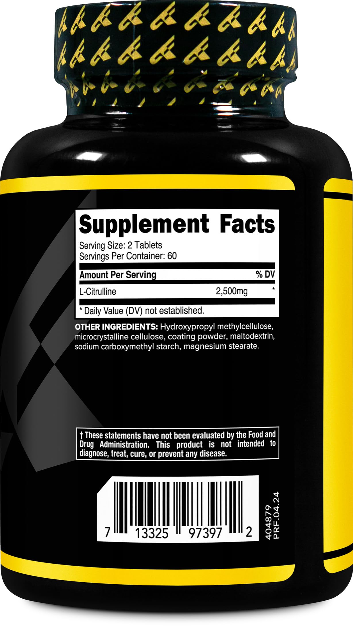 Primaforce L-Citrulina 2500mg, laboratorio de calidad, respaldo ISO