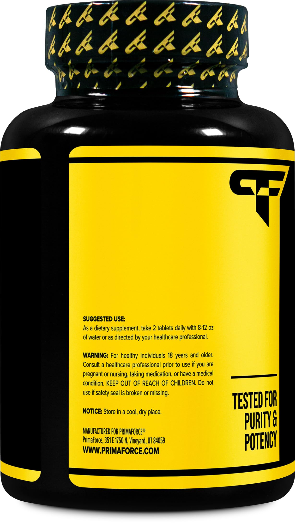Primaforce L-Citrulina 2500mg, medidor de porciones, dosis clara para cada toma
