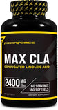 Primaforce CLA 2400 mg en botella, ideal para uso diario y apoyo general.