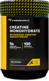Primaforce creatina monohidrato micronizada en botella de 500 g para entrenamientos consistentes