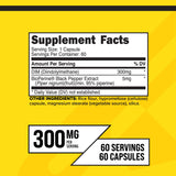 Primaforce DIM 300mg etiqueta botella, información clara y trazabilidad.
