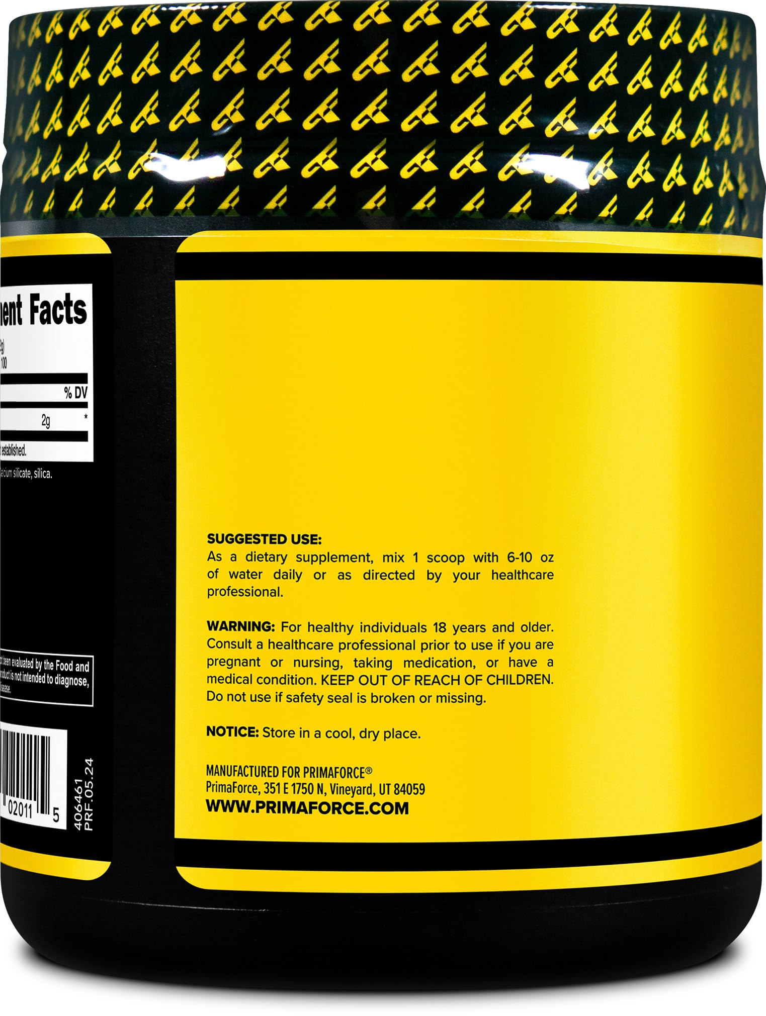 Primaforce energía para entrenamientos sostenidos.
