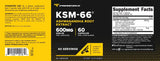 Primaforce KSM-66 Ashwagandha, pruebas de terceros ISO que respaldan la calidad.