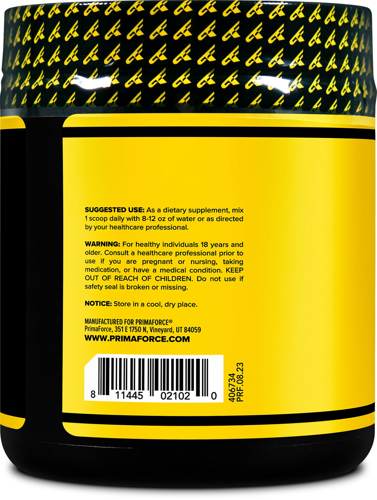 Primaforce L-Arginina Complex, sabor bayas mixtas, experiencia agradable durante el entrenamiento.
