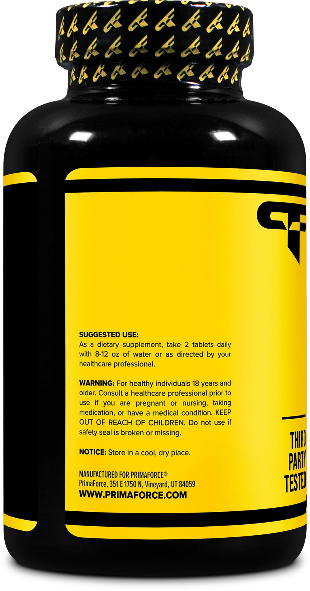 Primaforce L-Citrulina 2500mg, porción diaria, complemento para resistencia.