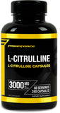 Primaforce L-Citrulina 3000 mg, bote de 240 cápsulas para entrenamiento diario