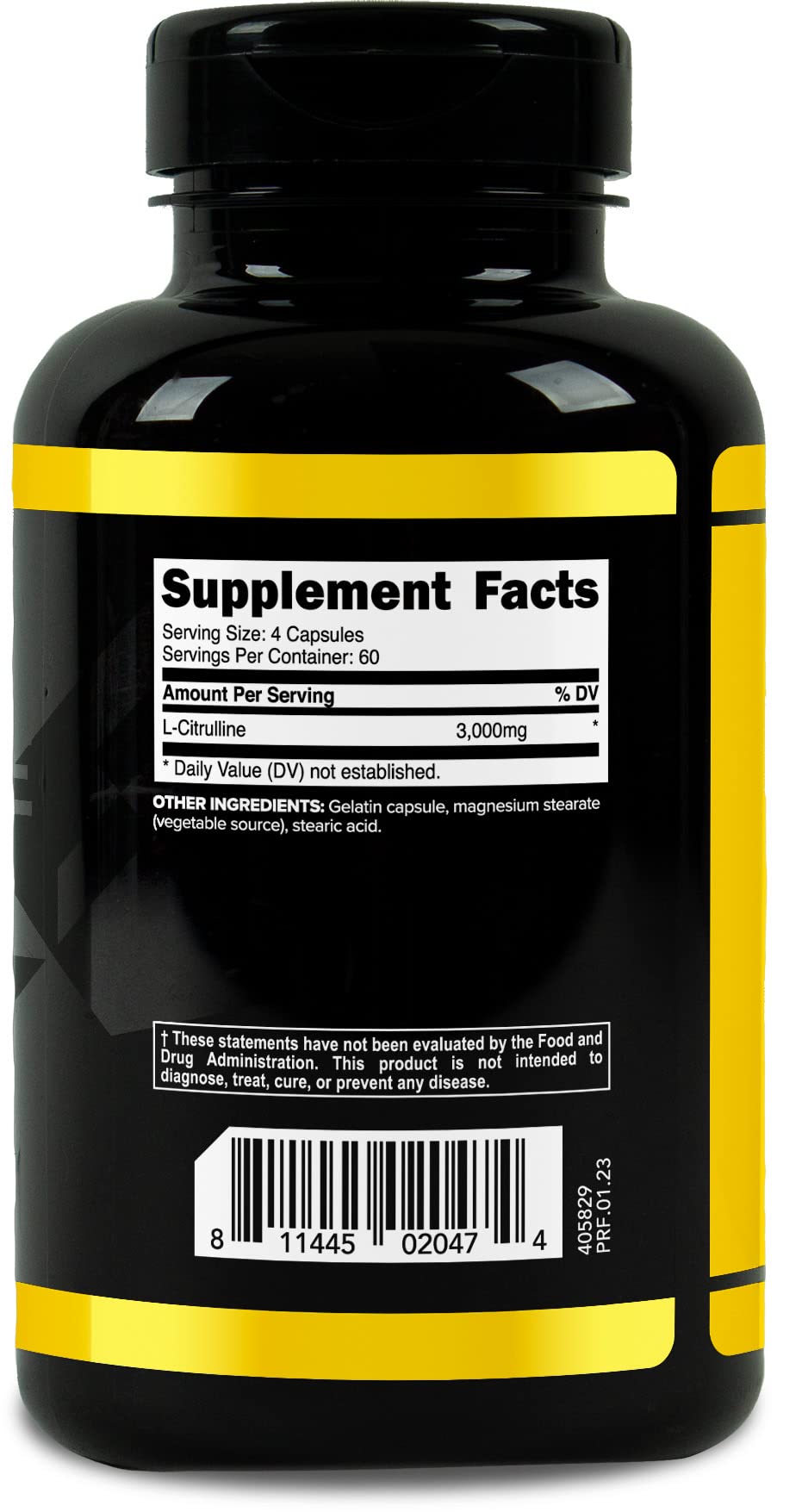 Primaforce L-Citrulina 3000 mg, toma diaria para rendimiento de entrenamiento
