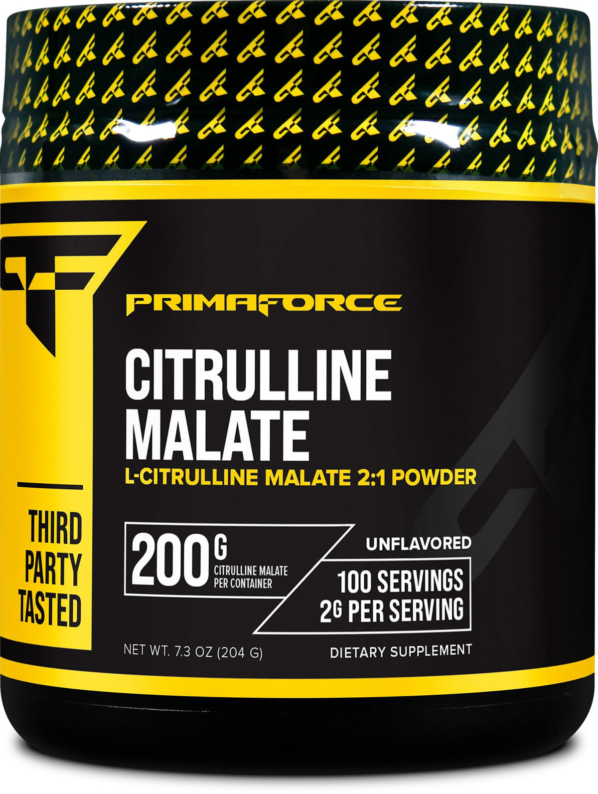Primaforce L-Citrulina Malato en polvo potencia energía para entrenamientos.