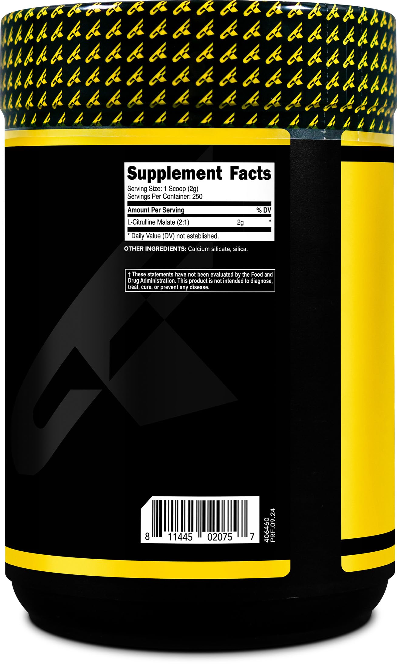 Primaforce L-Citrulline Malate Uso diario en entrenamiento constante