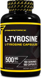 Primaforce L-Tirosina, cápsulas de 500 mg en botella, uso diario