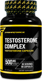 Primaforce Testosterone Complex, botella frontal, posible apoyo diario para energía y bienestar general.
