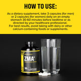Primaforce ZMA dosis diaria recomendada y uso en entrenamiento