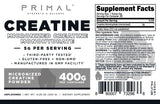 Primal Creatina Monohidrato mejora rendimiento durante entrenamientos.