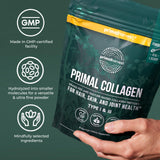 Primal Harvest Collagen uso diario sencillo para apoyar hábitos de bienestar.