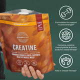 Primal Harvest Creatine Powder, versión sin gluten y sin lácteos para diversas dietas