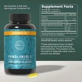 Primal Harvest Omega-3 cápsulas dosis diaria: toma estable para tu rutina