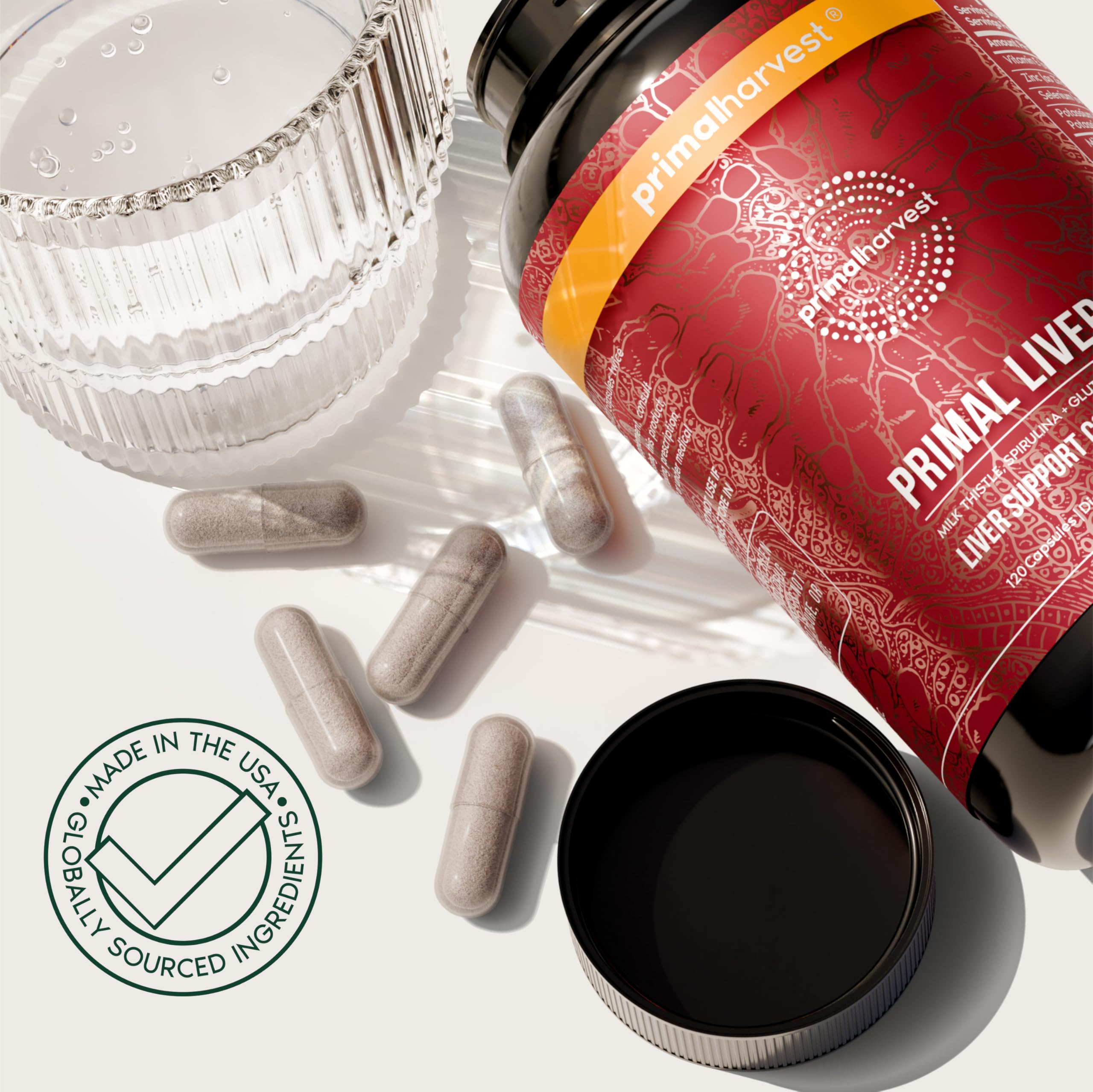 Primal Harvest spirulina, cápsulas verdes que acompañan un estilo saludable