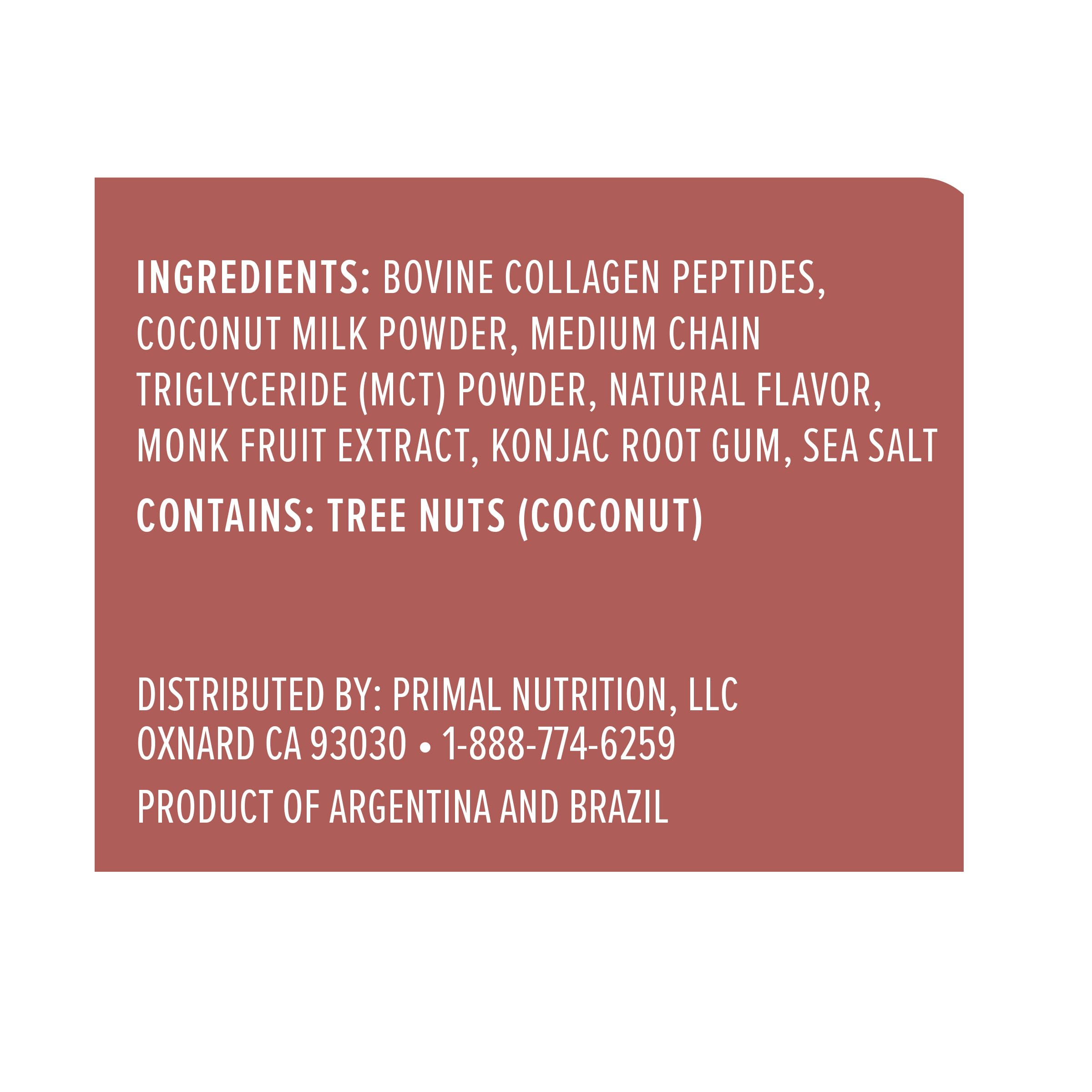 Primal Kitchen crema de avellana sin lactosa para bebidas calientes