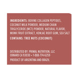 Primal Kitchen crema de avellana sin lactosa para bebidas calientes
