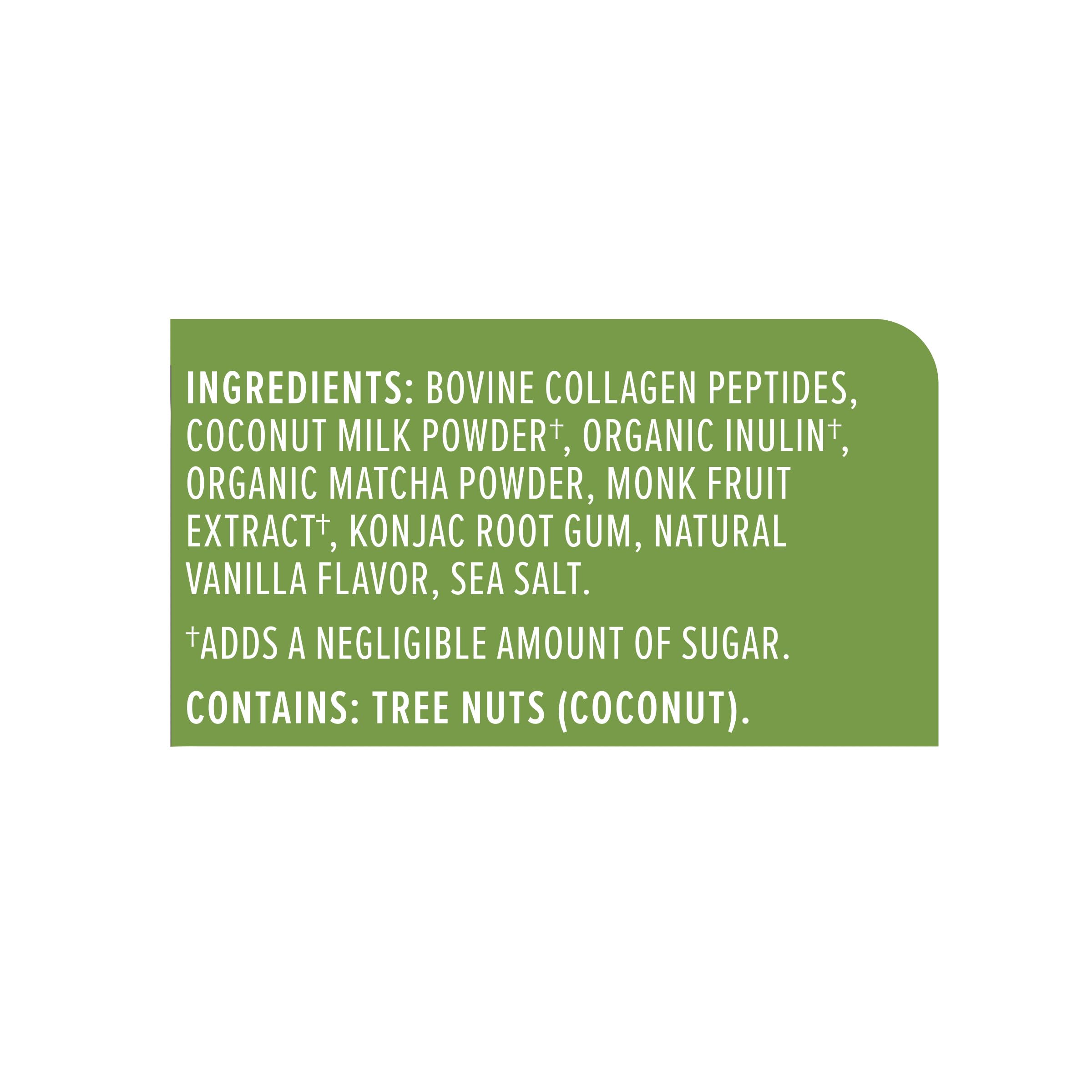 Primal Kitchen Matcha con Colágeno Latte Cetogénico cucharada medidora para porción precisa.