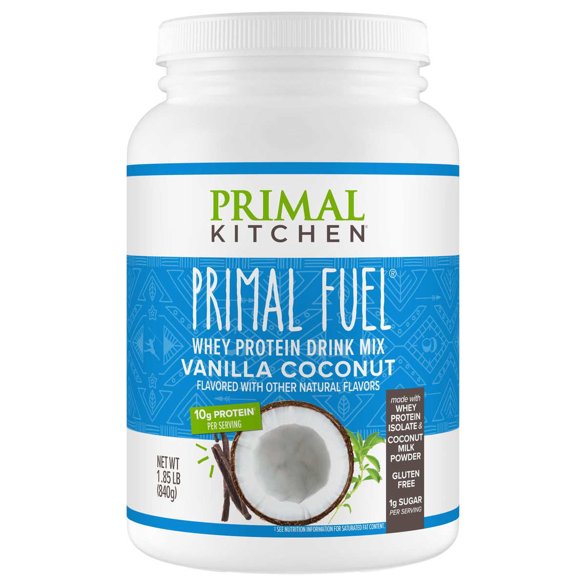 Primal Kitchen Primal Fuel polvo vainilla coco, ideal para desayunos proteicos