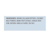 Primal Kitchen Vanilla Collagen Fuel con certificaciones sin gluten y keto.